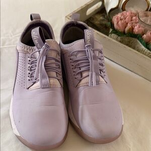 Women’s Lavender Slip-On Athletic Sneakers